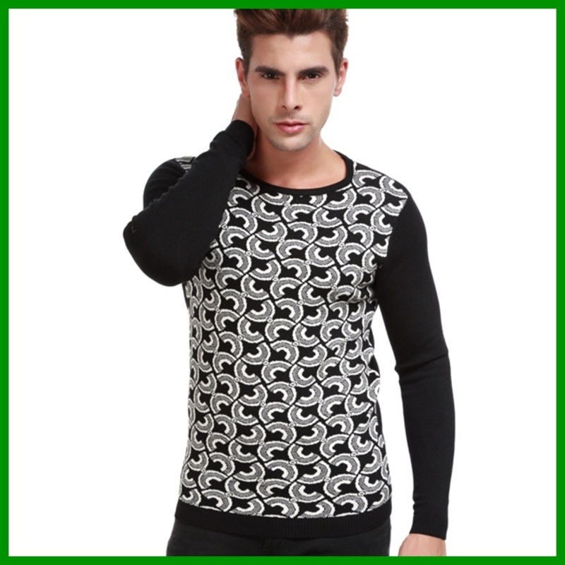 OEM Service Round Neck Wool Slim Fit Pullover Sweater for Men – Sweater and Men Sweater price|S