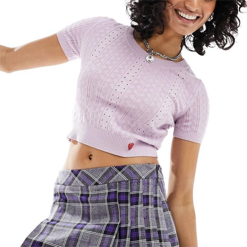 Trendy Design Ladies Summer Knitted Clothing Sweater – Ladies Sweater and Striped Sweater price|S, S/M/L/Customized Size