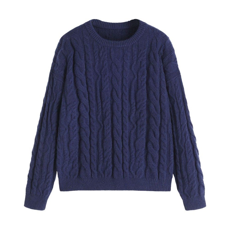 Winter Womens Clothing Wholesale Women Factory Customizedpullover Cable Sweater – Womens Winter Sweater and Jacquard Knitwear Ladies price|S/M/L/Customized Size