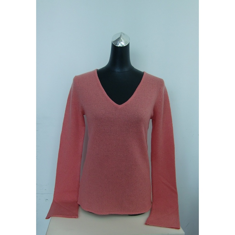 Womens V Neck Cashmere Sweater (BA12-215) – Cashmere and Womens Cashmere Sweater price|S