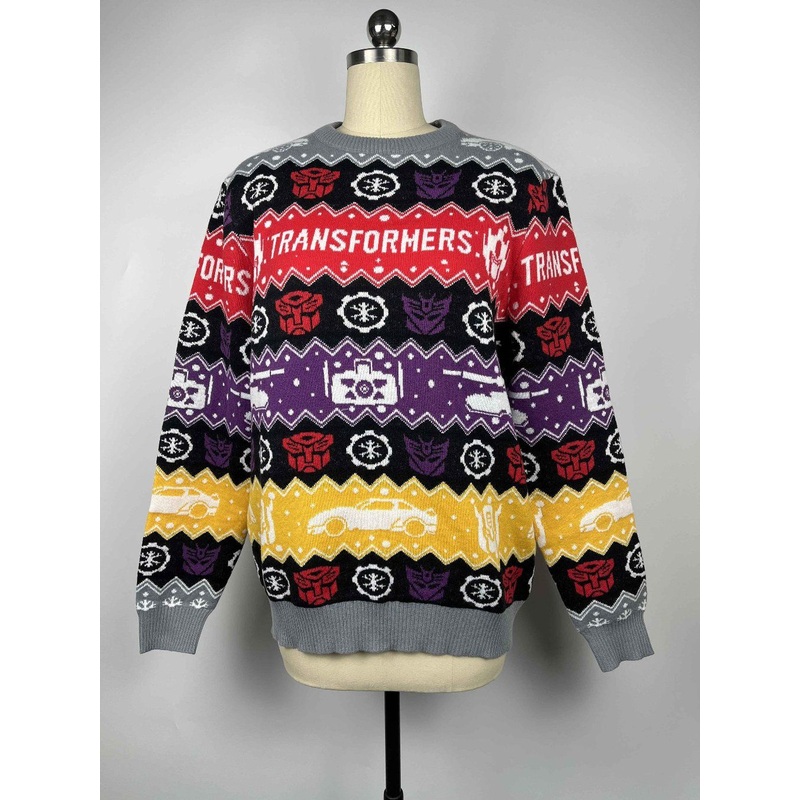 2022 Christmas Fashion Knitted Cartoon Patterned Fashion Unisex Round Neck Pullover Sweater – Chirstmas Sweater and Christmas Pullover price|S
