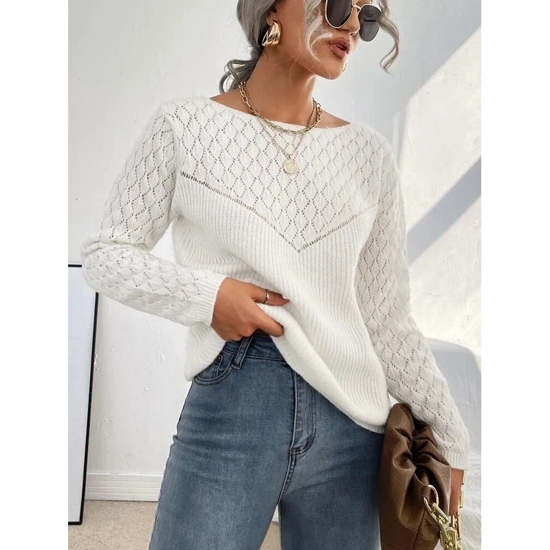 Autumn and Winter Knitted Pullover Womens Sweater – Autumn and Winter and Hot Sales price|S