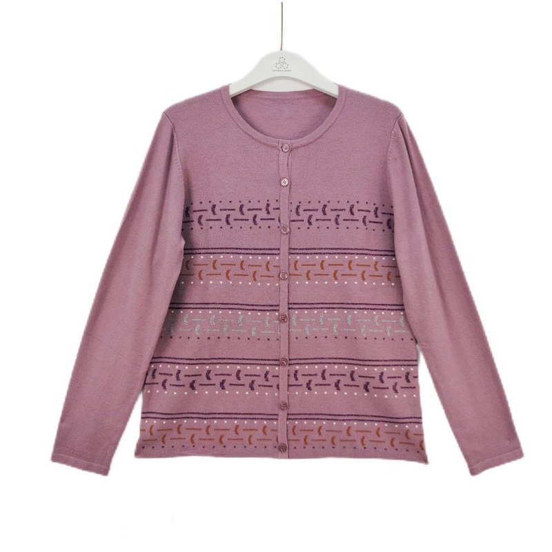 Customized Multicolor Pullover Sweater Knitted Button Down Cardigan – Womens Knitwear Coat and Custom Jacquard Knitwear price|S/M/L/Customized Size