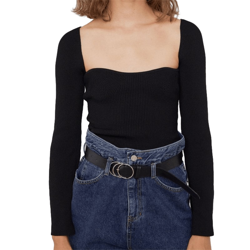 Factory Customized Womens Clothing Solid Color Knit Long Sleeve Thin Sweater Pulloverer – Customized Factory Sweaters and Solid Color Knit Sweater price|S, S/M/L/Customized Size