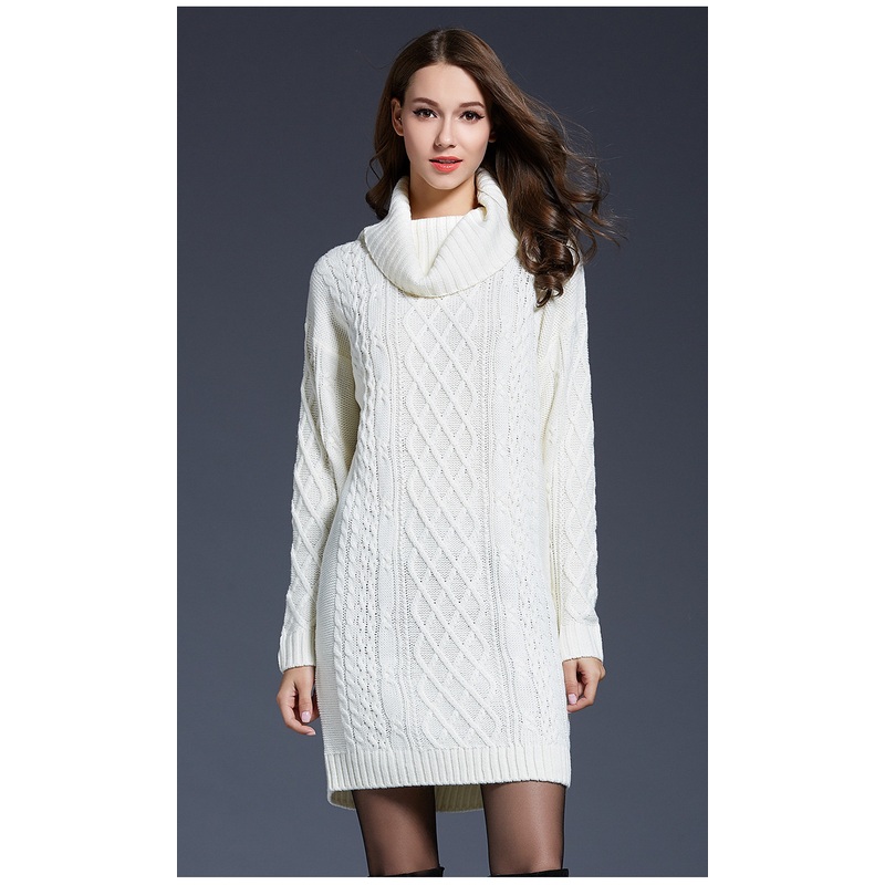 Fashion Women Winter Pullover Long Sleeve Knit Sweater for Wholesale – Sweater and Knit Sweater price|S