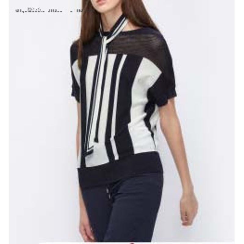 Knitting Wear Ladies Knitted Top with Rayon Nylon Sweaters – Clothes and Fashion price|S
