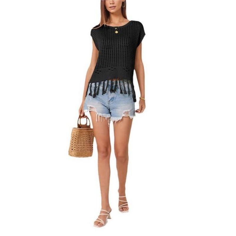 Unique Hollow Sweater – Ladies Sweater and Striped Sweater price|S, S/M/L/Customized Size