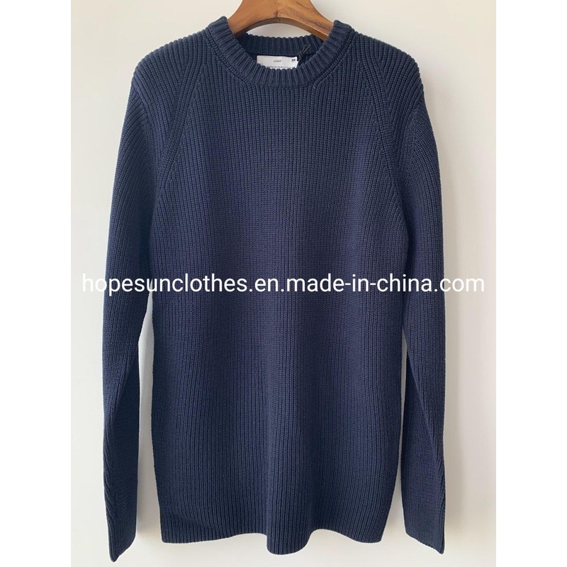 Wholesaler Manufacturer Men Jacquard Thick Warm Winter Crewneck Pullover Knitwear Sweater – Sweater and Knitwear price|S