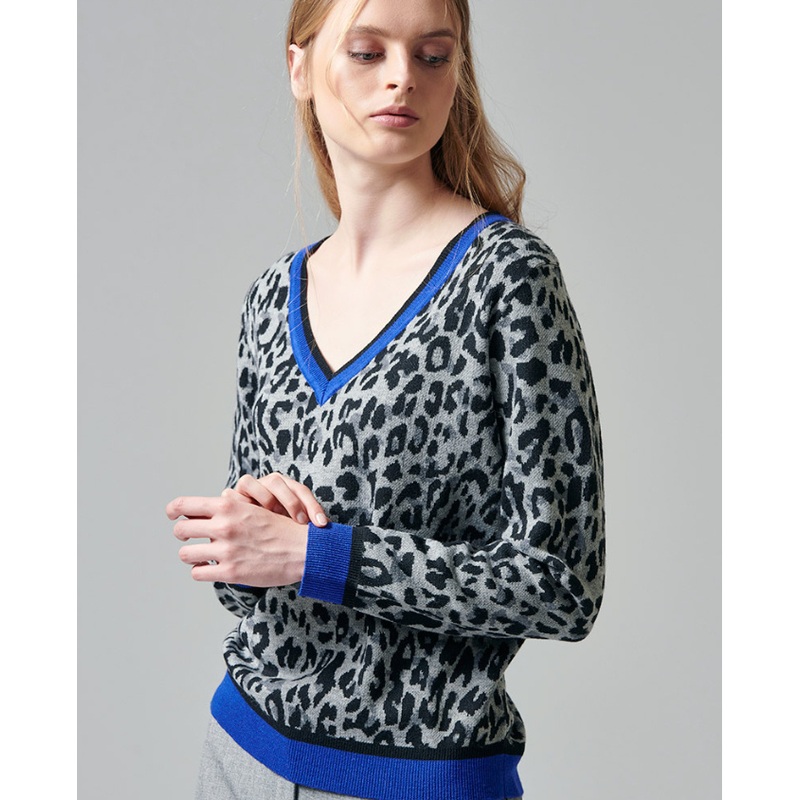 Women Fashion V Neck Knitted Sweater with Leopard Jackquard – Dress and Fashion Clothes price|
                                        <a href="https://www.made-in-china.com/products-search/hot-china-products/S_Dress.html" title="S Dress" style="color:|55