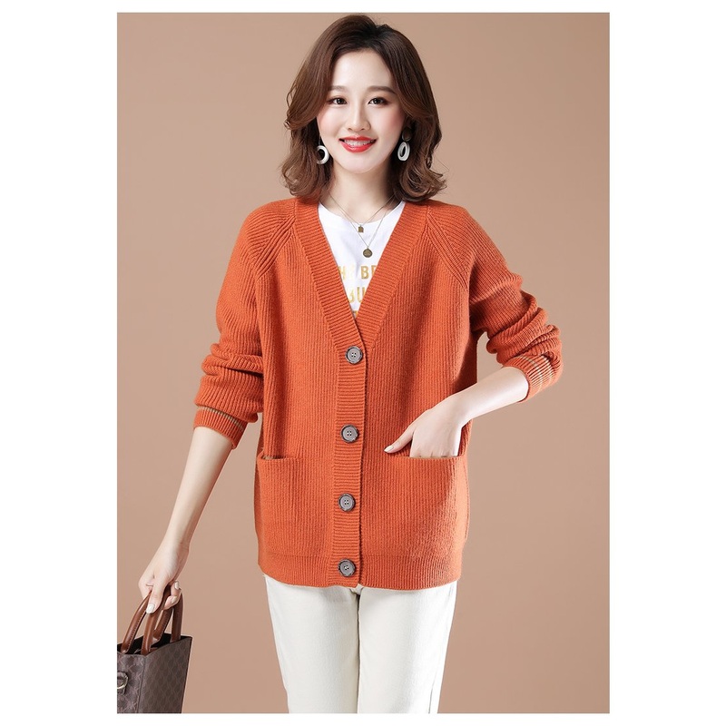 Womens Long Sleeve Anti-Pilling Anti-Wrinkle Cardigan Sweater Chunky Button Down Outwear with Pockets – Women Chunky Sweaters and Anti-Pilling price|S
