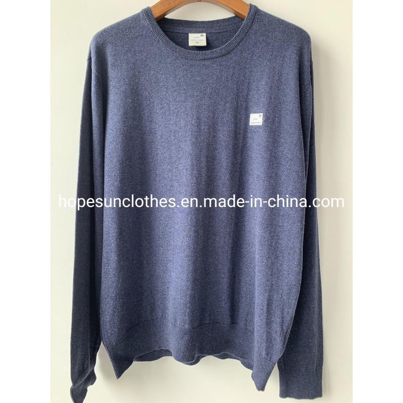China Factory Men Heather Color Crewneck Pullover Knitwear Sweater – Sweater and Knitwear price|S
