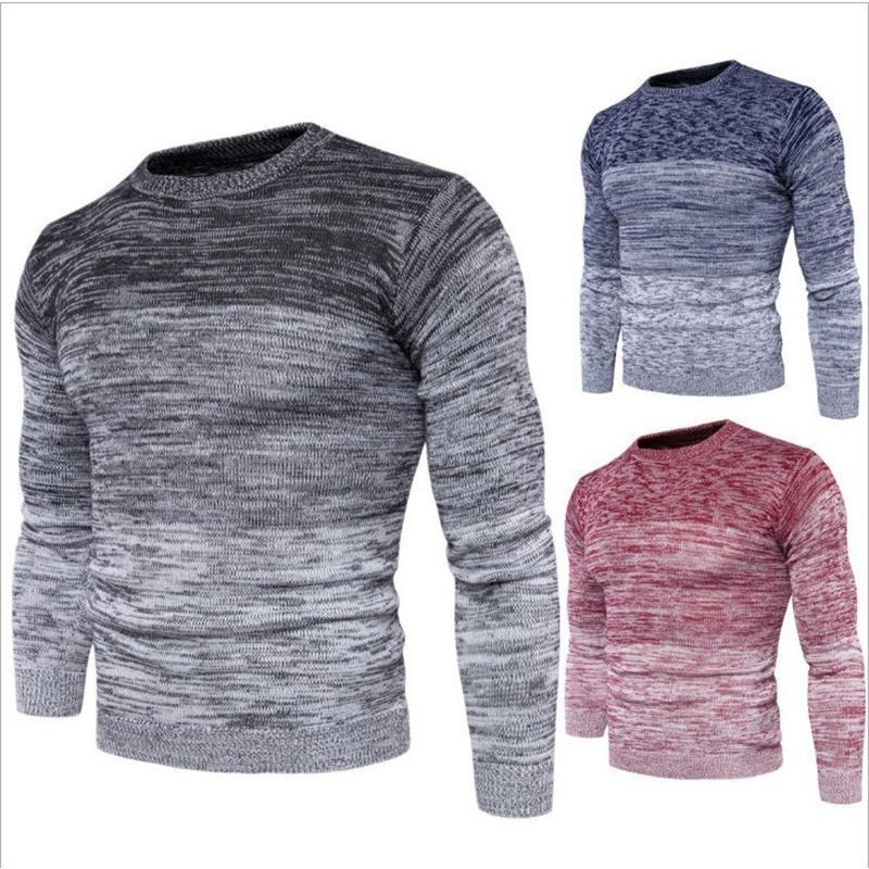 Fashion Men Wholesale Cheaper Custom Mix Color High Quality Knitwear Pullover Garment Knitted Sweater – Sweater and Sweatshirts price|S