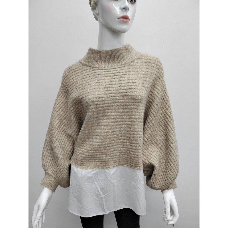 Round Neck Long Sleeve Pullover Sweater for Women – Sweater and Long Sleeve price|S