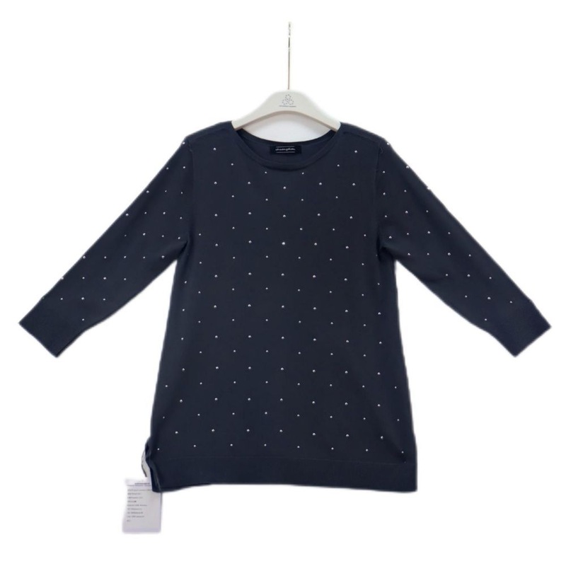 Sweater Wholesale Solid Color Jumper Rivets Custom Logo Ladies Casual Loose Pullover – Women Sweater and Ladies Sweater Pattern price|S/M/L/Customized Size