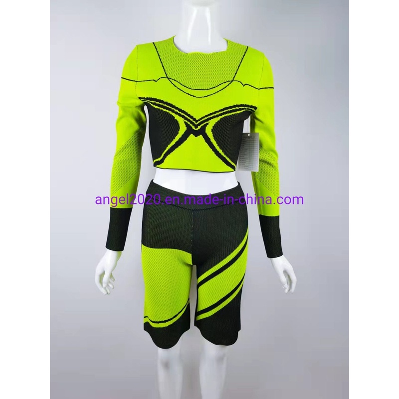 Wholesale Women Clothing Ladies Knitted Sweater for Sweatshirts Ladies Knitted Jacquard Sport Tops Ak210388 – Sweatshirts and Fashion price|S