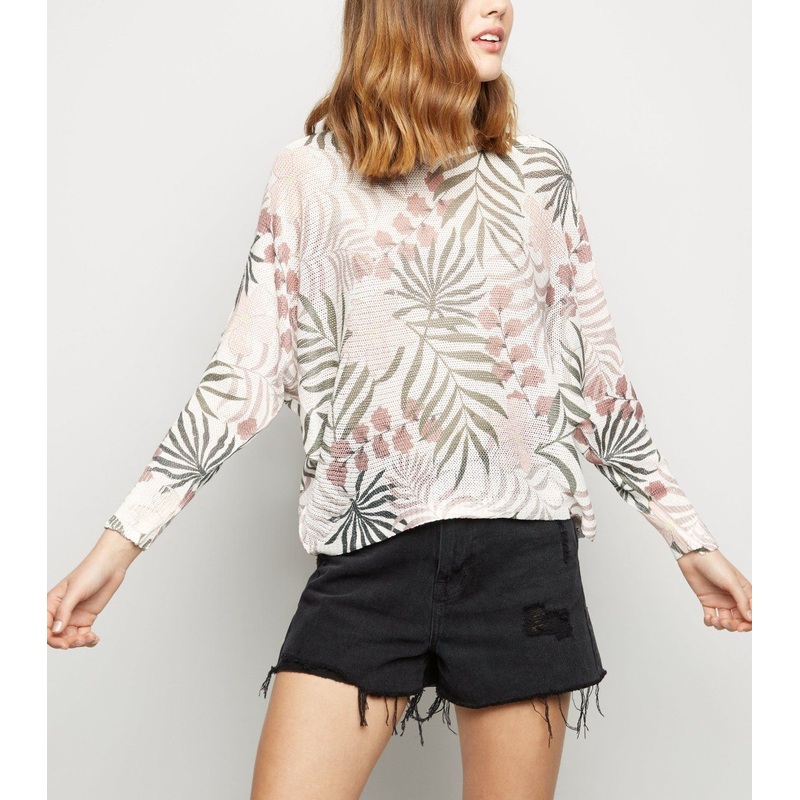 Women Fashion Fine Knit Jumper Sweater T Shirt with Printting – Dress and Clothes price|S