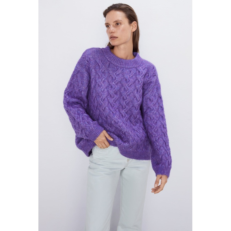 Women Fashion Round Neck Long Sleeve Sweater Clothes – Dress and Clothes price|S