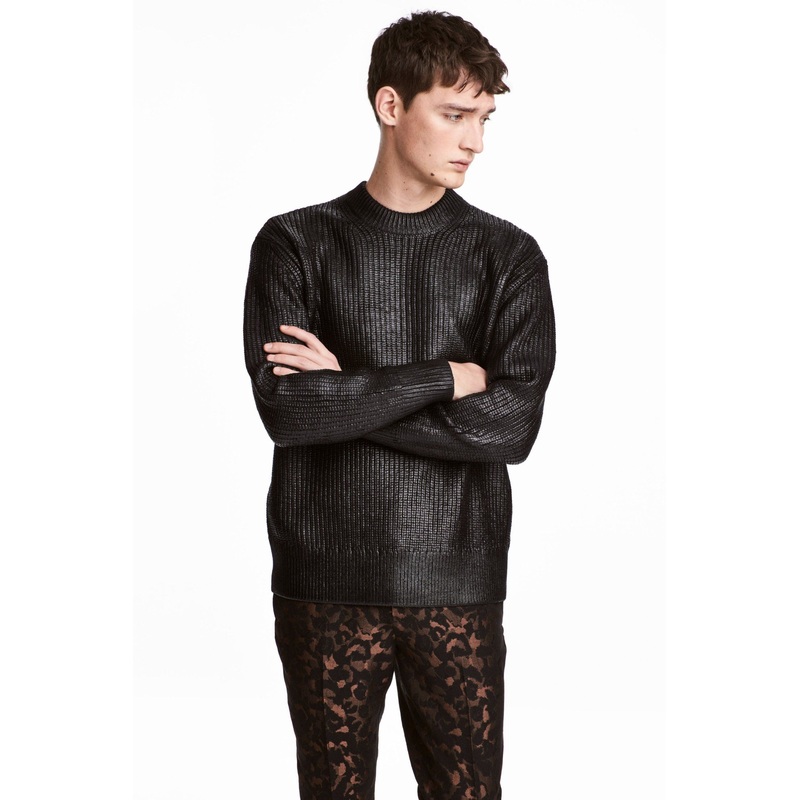 Men Fashion Heavy Sweater Jumper with Golden Printing – Pullover Sweater and Sweater price|S, as Your Size Spec.