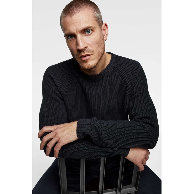 Men Round Neck Long Sleeve Fashion Casual Knitwear – Fashion Clothes and Women Clothing price|S