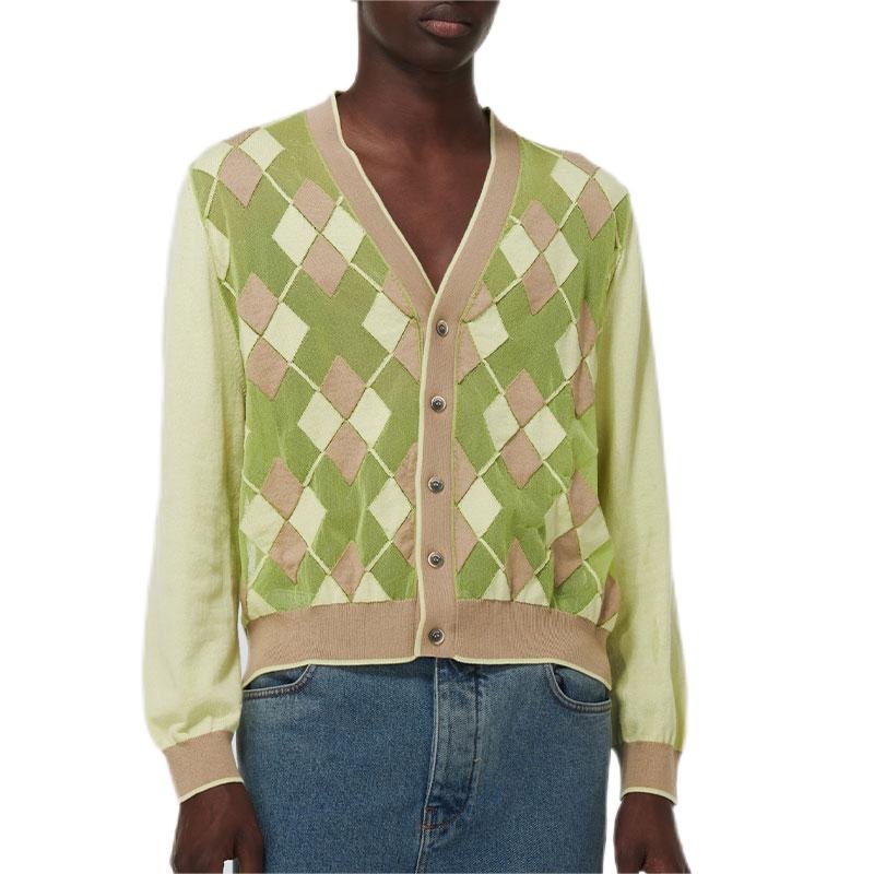 Top Fashion Splicing Design Multi Color Cardigan Sweater – Mens Sweater and Knit Sweater price|S, S/M/L/Customized Size