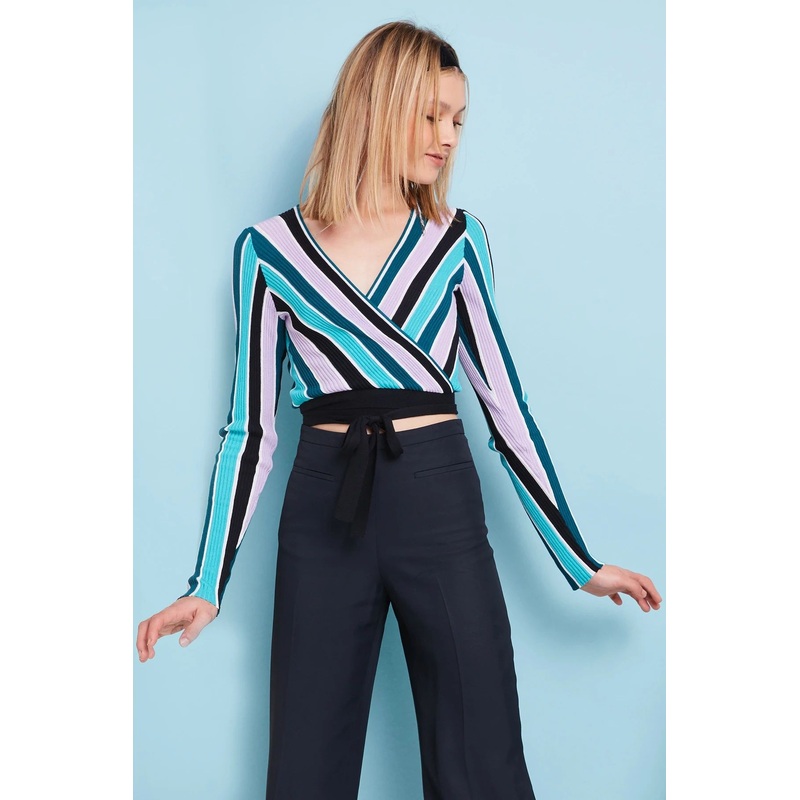 Women Fashion Apparel Vivid Stripe Emma Sweater Clothes – Dress and Clothing price|S