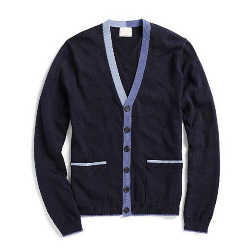 95%Cotton 5%Cashmere Men Cardigan Knitting Sweater – Men Clothing and Fashion Cardigan price|S