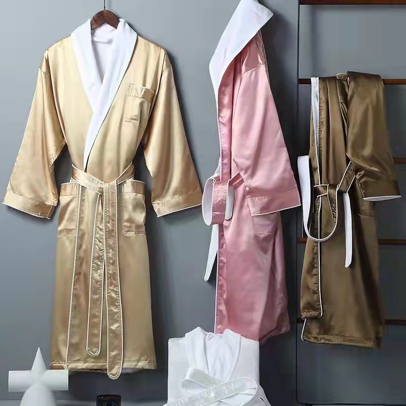 Cotton Kimono Soft White Bathrobes Luxury Hotel Bath Robe – Bath Robe and Bathrobe price|S