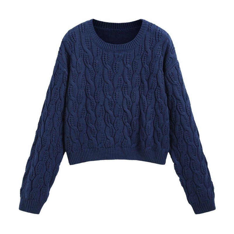 Factory Wholesale Lady Clothing Brand OEM Pullover Solid Color Women Casual Sweater – Ladies Sweater Pattern and OEM Womens Sweater price|S/M/L/Customized Size