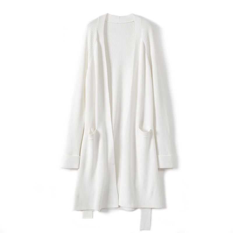 Fashion Cardigan for Ladies Knitted Belt and Pocket Sweaters – Fashion Sweater and Cardigan price|S