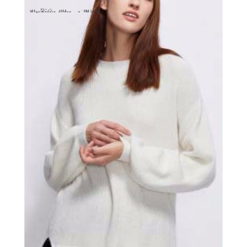 Fashion Ladies Knitted Pullover with Wool Angora Sweaters – Clothes and Fashion price|S