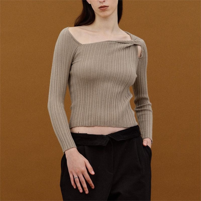 New Customized Womens Thin Knit Sweater Skeleton Pullover Ladies Knitwear – Ladies Sweater and Customized Factory Sweaters price|S, S/M/L/Customized Size