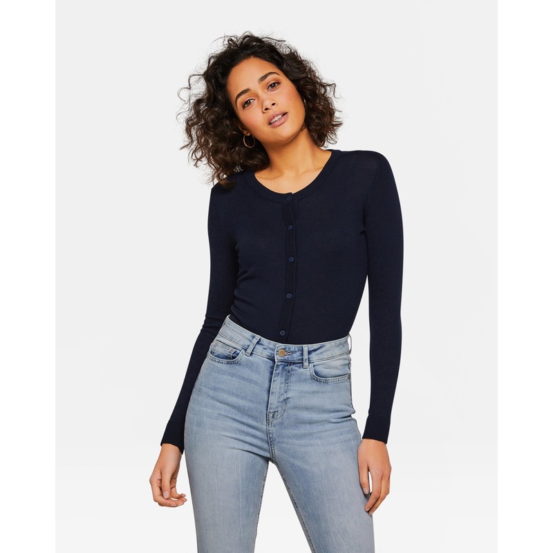 Women Fashion Knitted Long Sleeve V Neck Sweater – Dress and Clothes price|S
