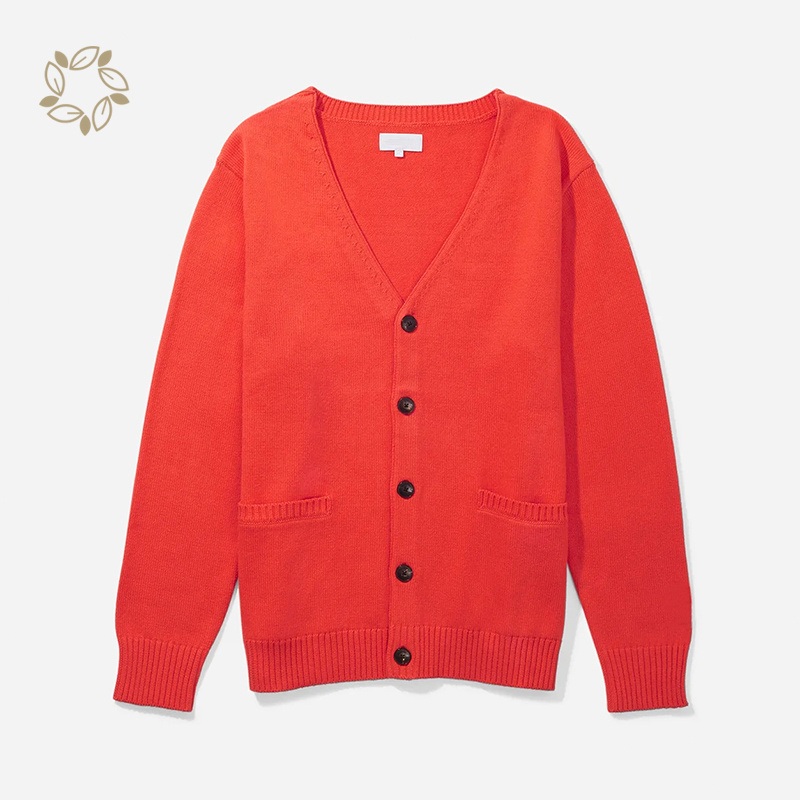 100% Organic Cotton Mens Open Sweater Sustainable Ribbed Knit Cardigan Eco Friendly Mens Cardigan Sweater – Sweater and Multi Knit Cardigan price|S
