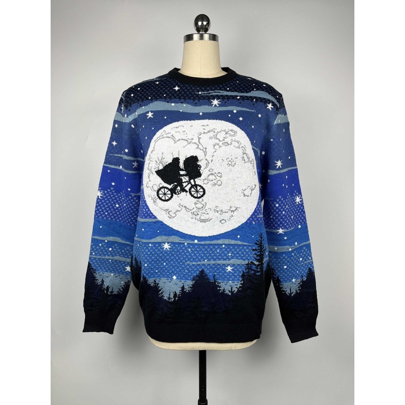 2022 Christmas Fashion Knitted Cartoon Patterned Jacquard Round Neck Sweater – Chirstmas Sweater and Christmas Pullover price|S