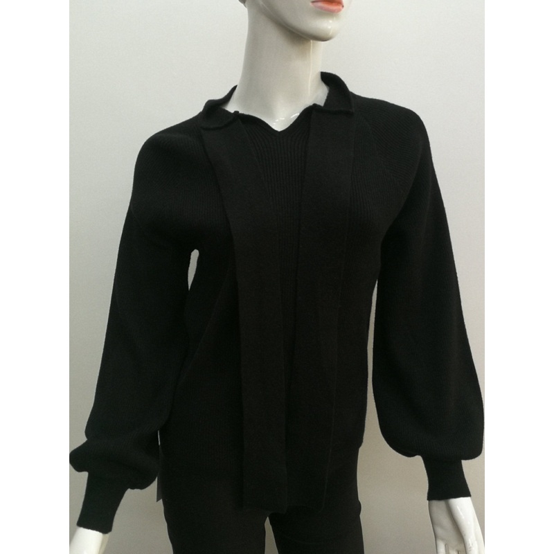 V- Neck Long Sleeve Pullover Sweater – Sweater and Long Sleeve price|S