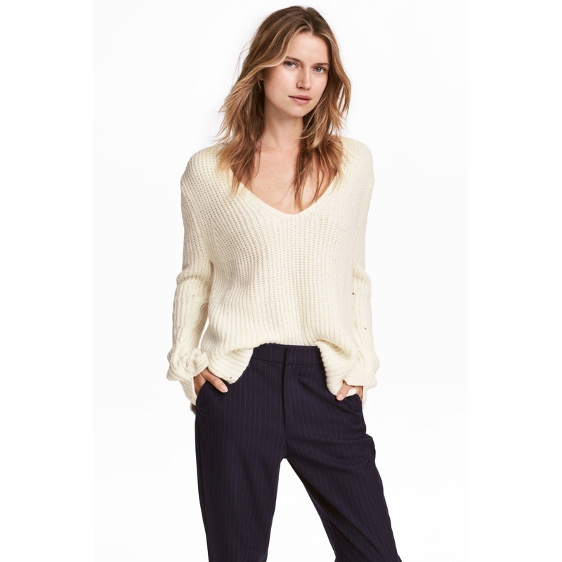 Women Big V Neck Winter Cotton Casual Wear – Sweater and Cardigan price