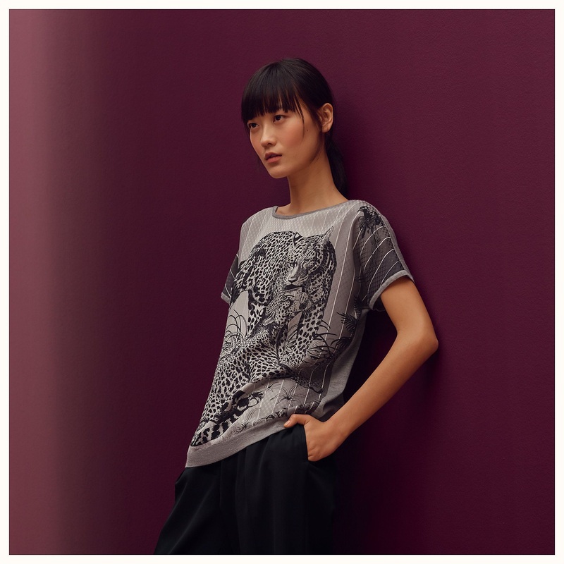 Women Knitted Short Sleeve Loose Fit Sexy Sweater T Shirt with Printting – Dress and Clothes price|S