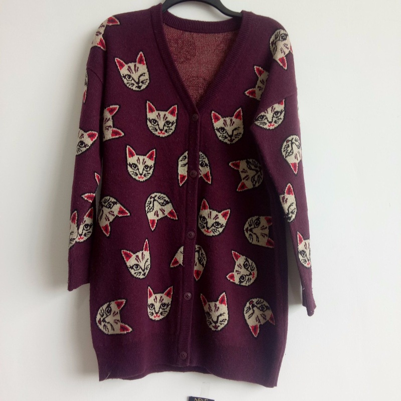 2018 Fall and Winter Four Colors Jacauard Cardigan Women Sweater – Women Cardigan and Jacquard price|S