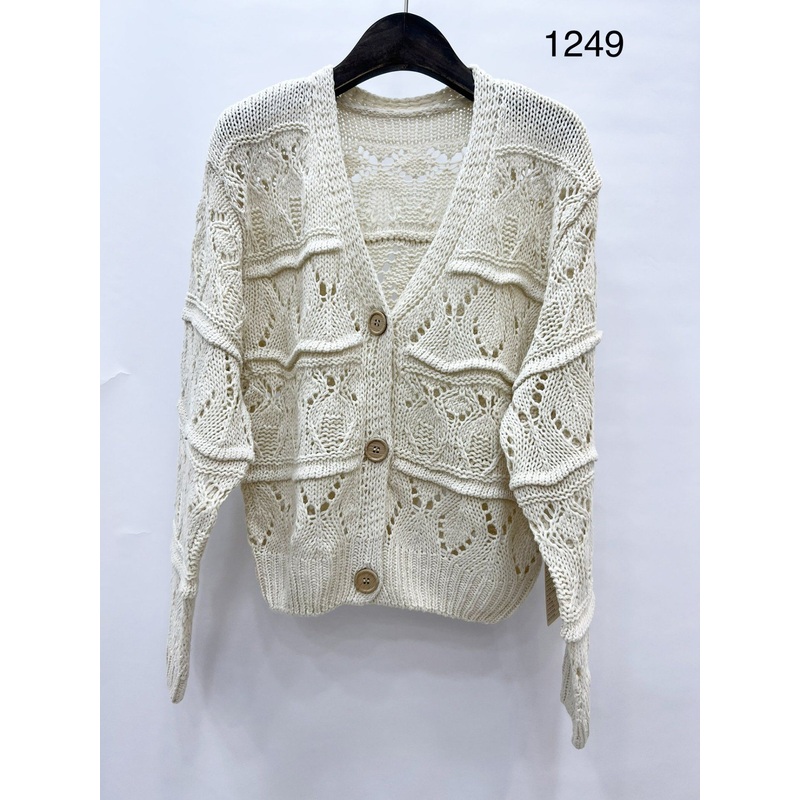 Custom Design Solid Color Polyester Short Sleeve Knitted Cardigan for Women – Cardigan and Knitted Cardigan price|S