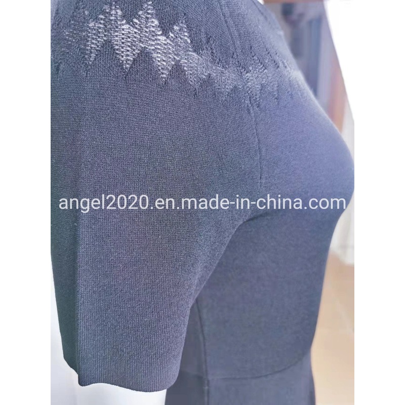 Garments Buyers Custom Knitting Sweater Ladies Long Dress Ak210647 – Sweatsirts and Dress price|S