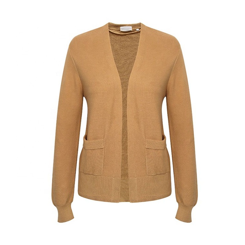 Organic Cotton Knitting Cardigan Sweater Without Button – Knitting Coat and Women Sweater price|S