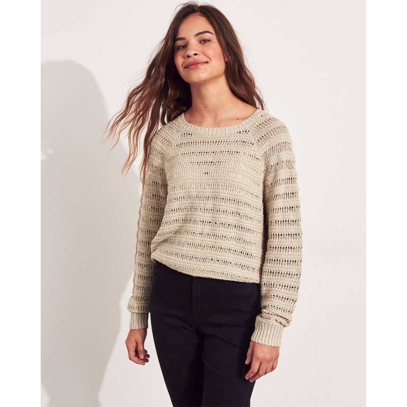 Women 2019 Fashion Knitted Round Neck Long Sleeve Sweater Clothes – Dress and Clothes price|S