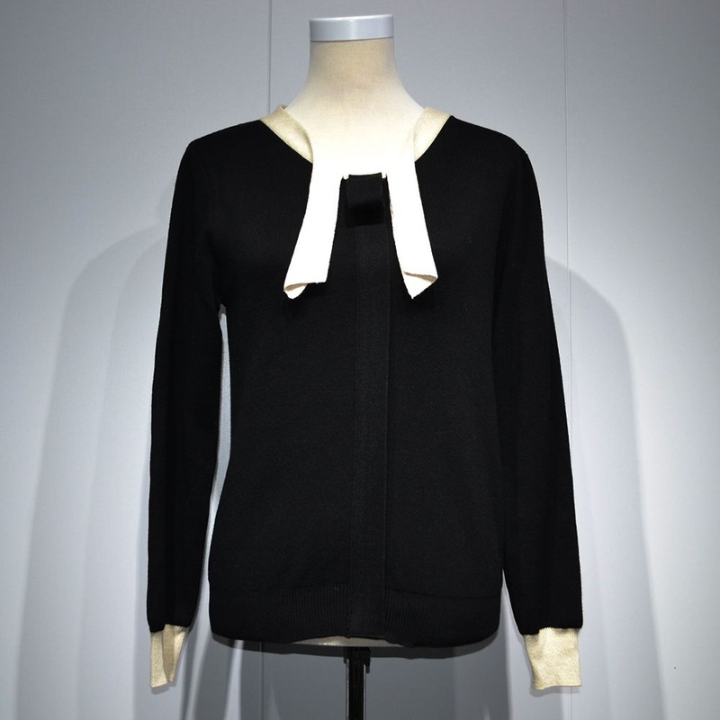 Women Spring Fashion Crew-Neck Slim Short-Sleeved Sweater Pullover – Woolen Sweater and Cardigan Knit price|Free Size