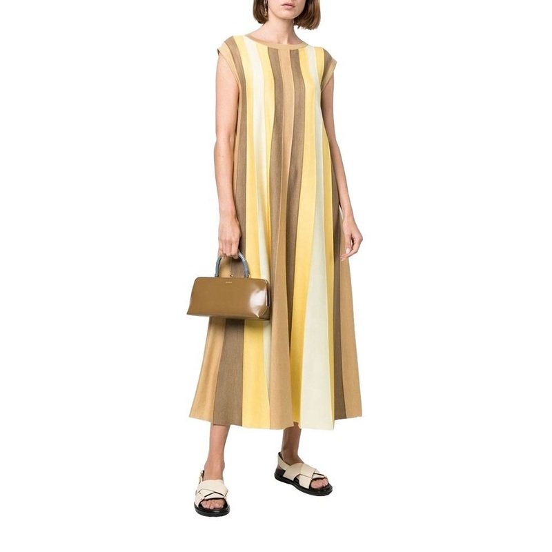 2023 Fashion Summer Knit Casual Dress Long Plus Size Dresses for Women Ladies Wool and Cashmere Sweater – Knitwear and Dresses for Women price|S