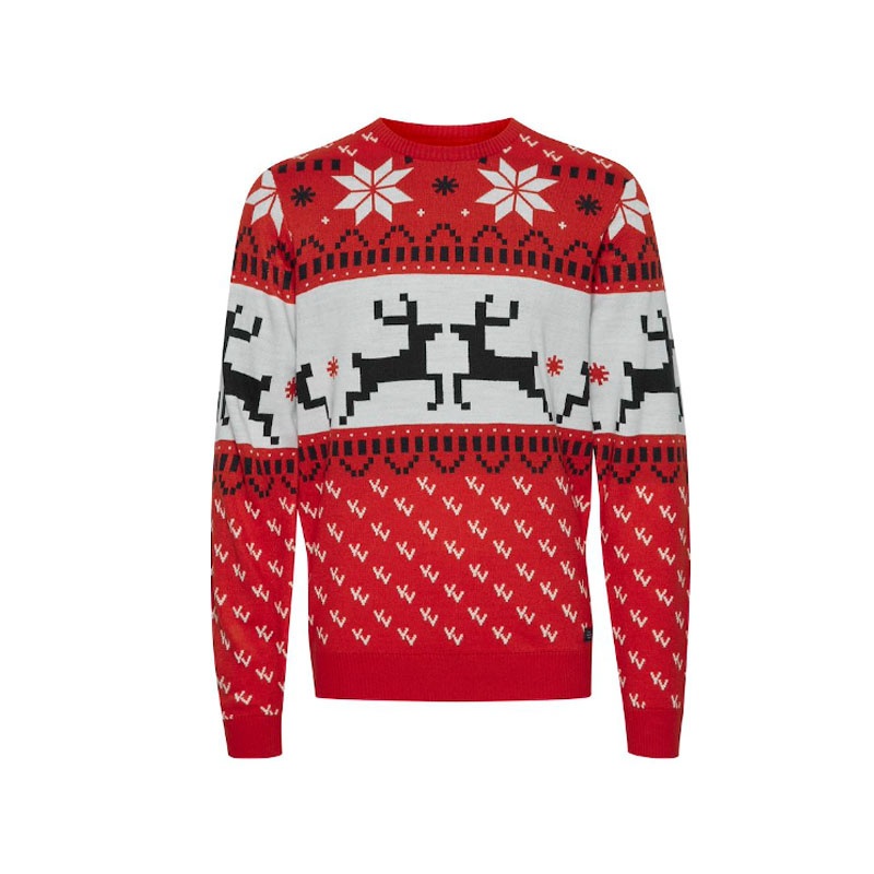 Fashion Patterned 100% Polyacrylic Sweater Crew Neck Knitted Pullover for Men – Sweater and Pullover price|S