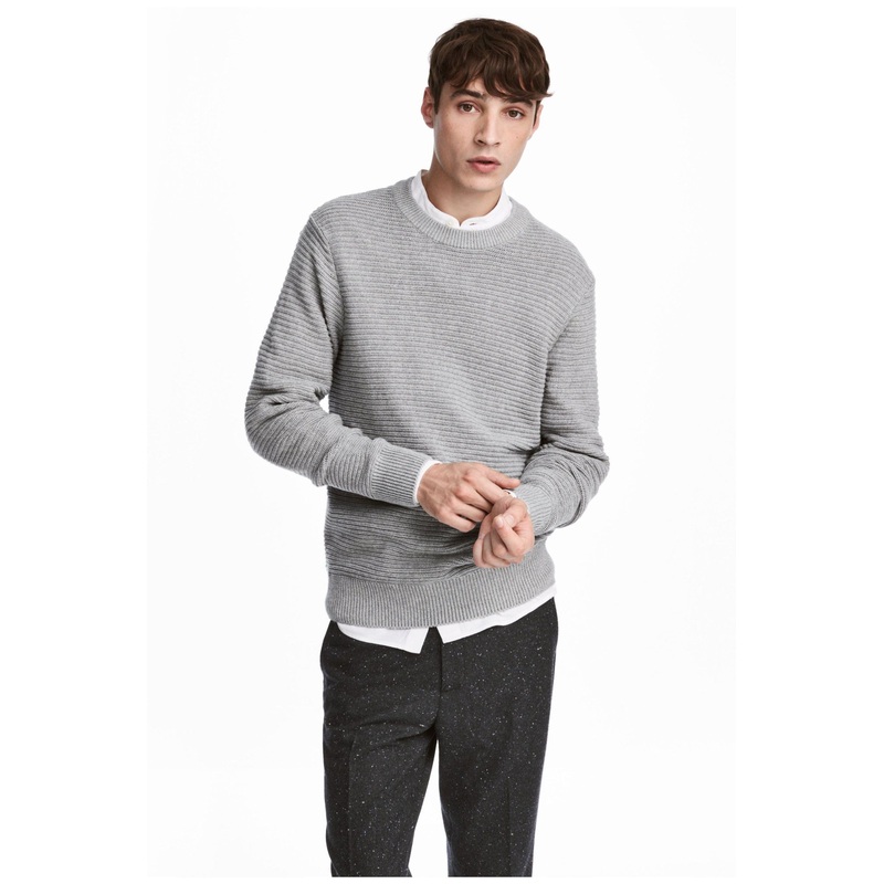 Men Fashion Heavy Cotton Sweater Pullover with Ribs – Pullover Sweater and Sweater price|S, as Your Size Spec.