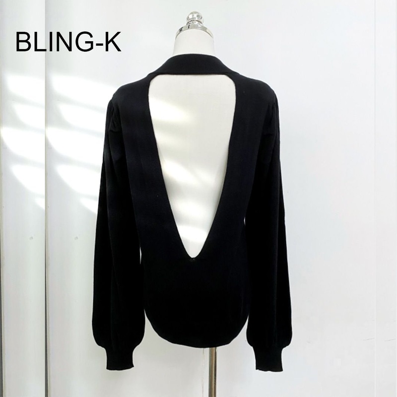 Sexy Sweater 100%Organic Cotton Knitted Cardigan for Women Cothing Knitwear – Jumper and Women Sweater price|S