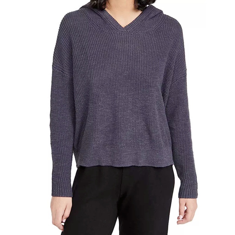 Women S Knitted Hoodie New Design Streetwear OEM UK Sweater – sweater and Woollike price|S