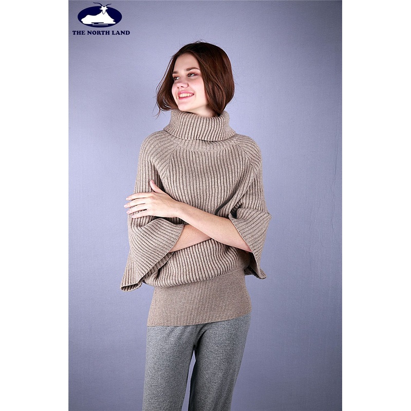 Cashmere Big Turtleneck Loose & Short Sleeved Pullover – High Neck and Turtleneck price|S
