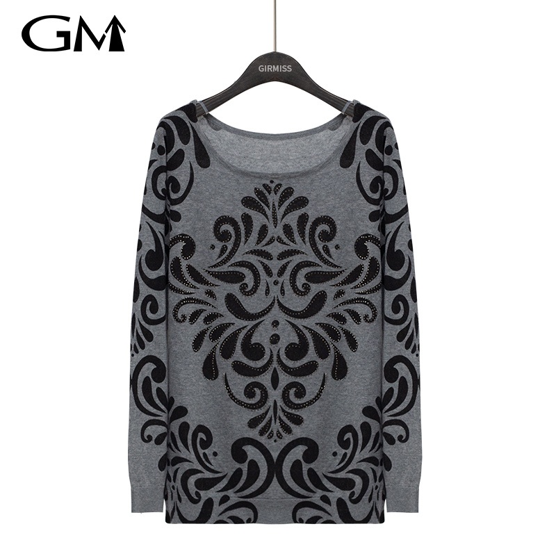 Fashion Versatile Loose Crew Neck Pullover – Pullover and Knit price|L
